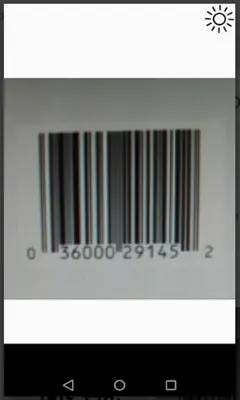 Barcode reader android App screenshot 0