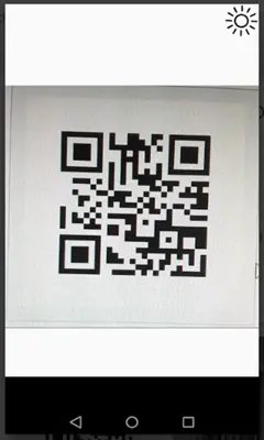 Barcode reader android App screenshot 1